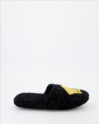 Underwear and homewear Medusa slippers Versace Black Unisex