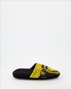 Underwear and homewear Medusa slippers Versace Black Unisex