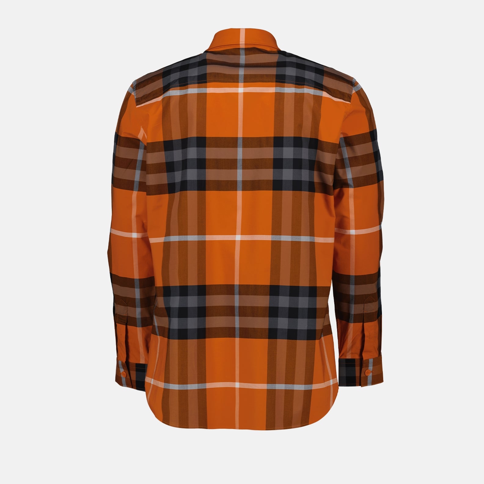 Camisas Chemise à carreaux Cantell Burberry Naranja Homme