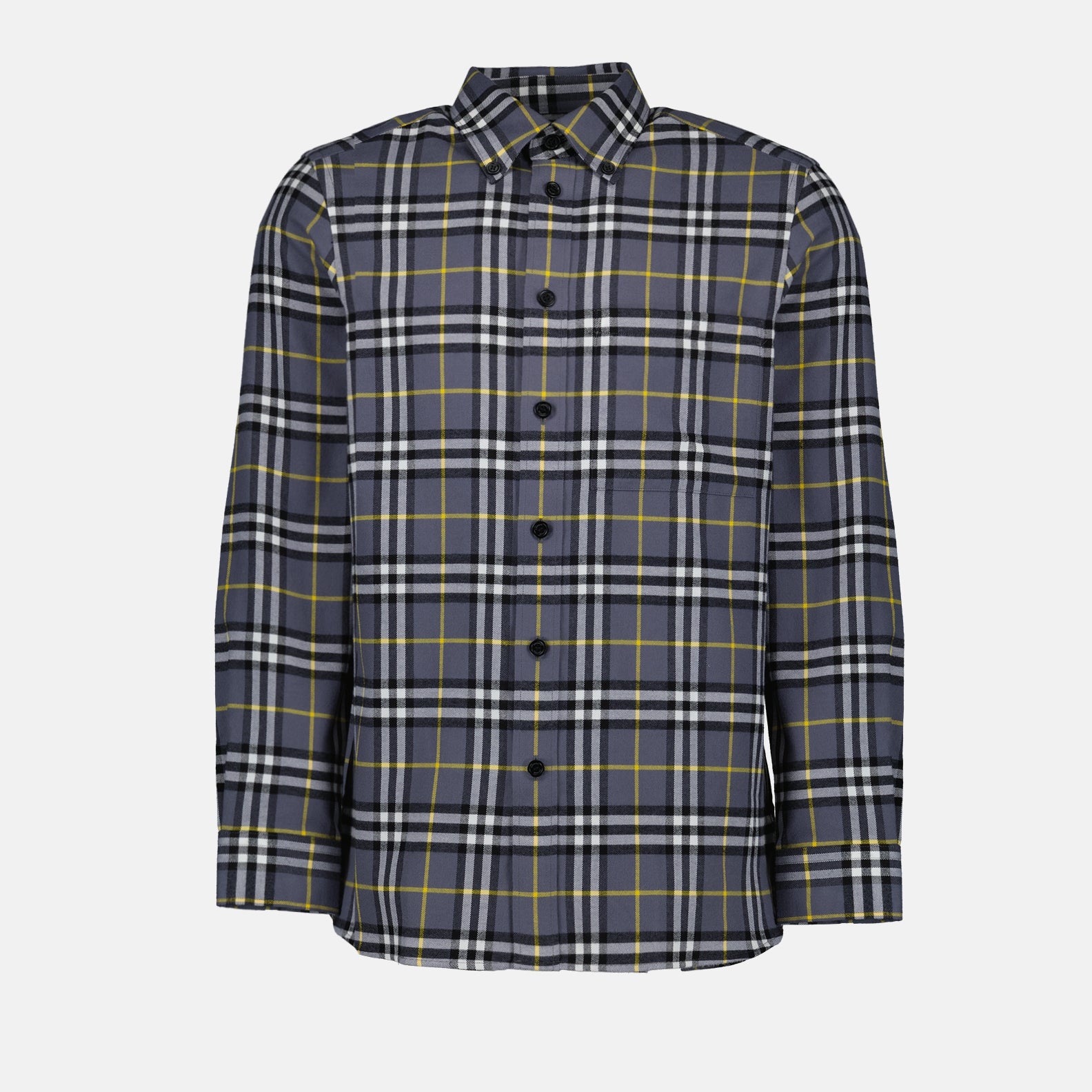 Camisas Chemise à carreaux Burberry Cinza Homme