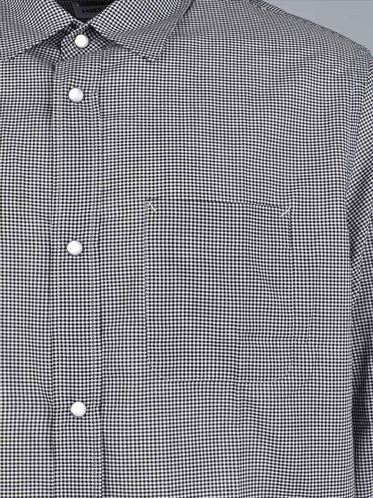 T-shirts Checked shirt Kenzo Gray Man