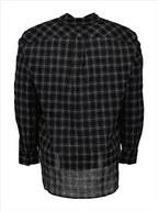Shirts Checked shirt Saint Laurent Black Man