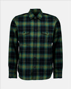 Camisas Chemise à carreaux Saint Laurent Verde Homme