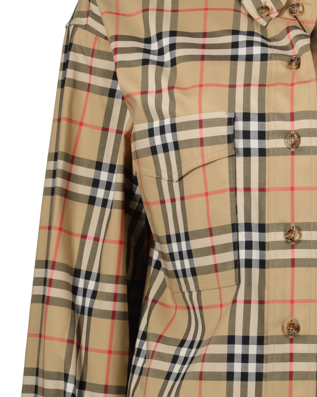 Shirts Checked shirt Burberry Beige Women