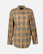 Shirts Checked shirt Burberry Beige Women