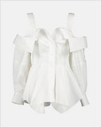 Tops Cutout shirt Alexander McQueen White Women