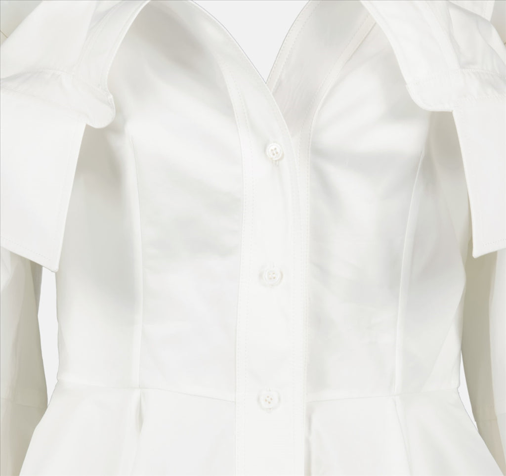 Tops Cutout shirt Alexander McQueen White Women