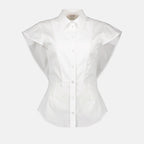 Shirts Cutout shirt Alexander McQueen White Women