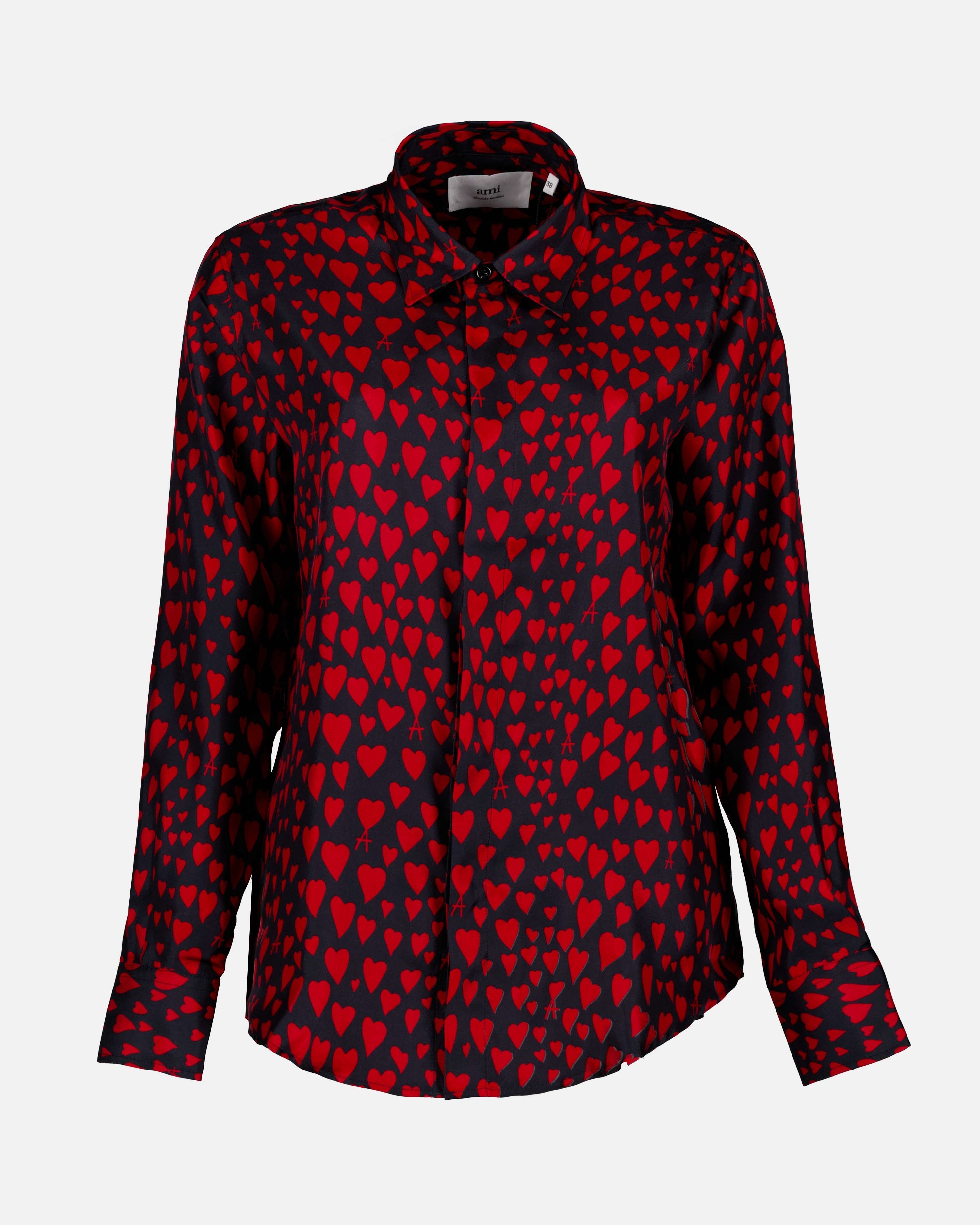 Shirts Printed shirt Ami PARIS Black Women