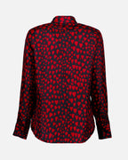 셔츠 Chemise à imprimé Ami PARIS 검은색 Femme