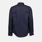 Hemden Chemise à logo Ami PARIS Blau Unisex