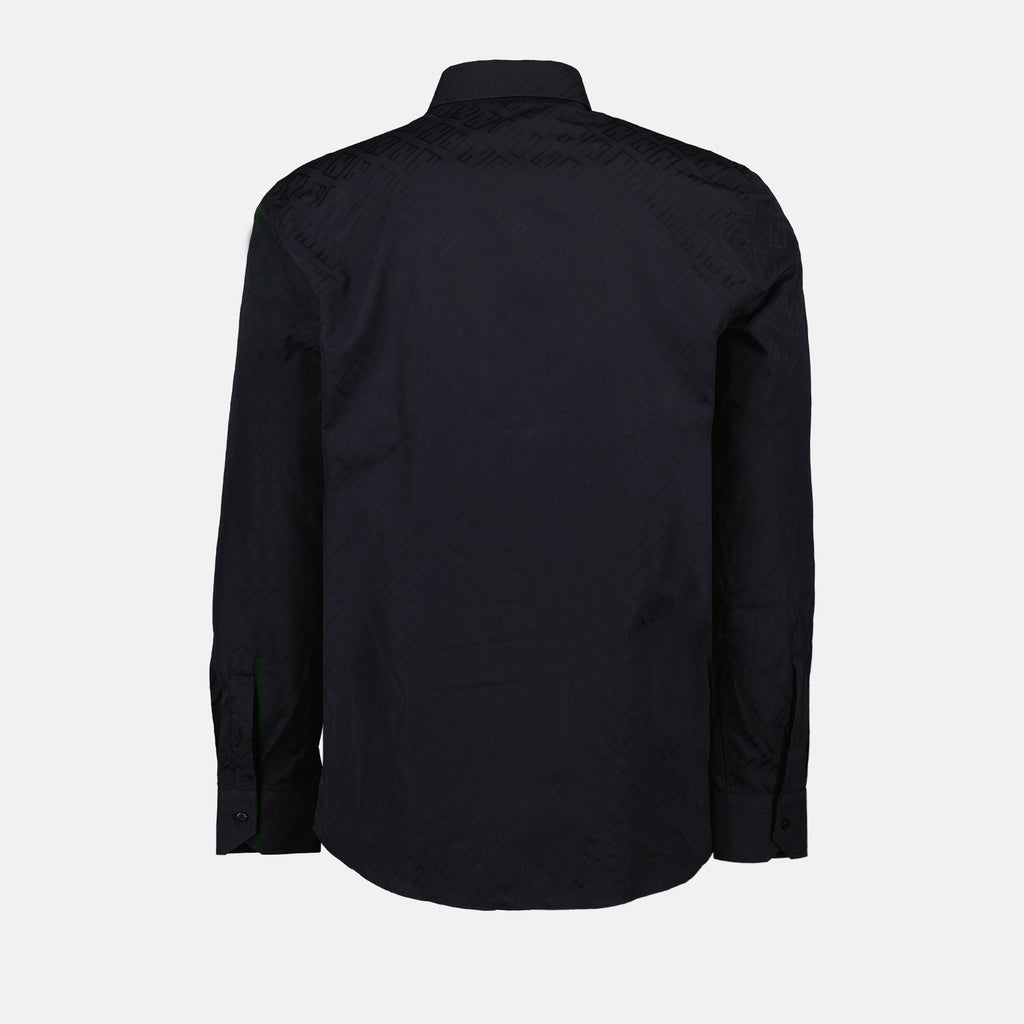 Shirts Baguette Shirt Fendi Black Man