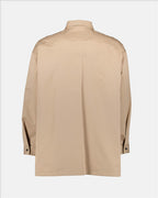 Shirts Triangle logo shirt Prada Beige Man