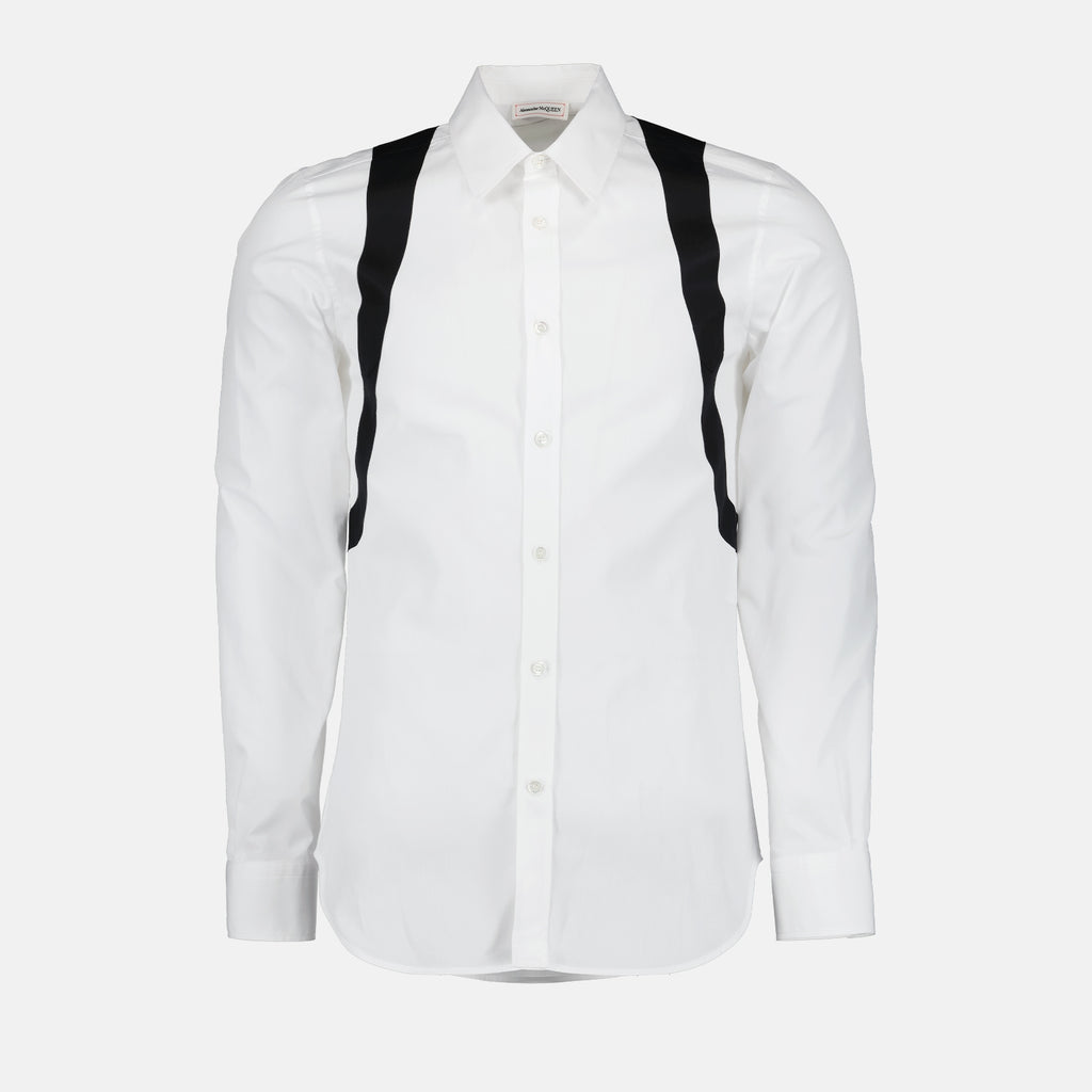 Shirts Harness Shirt Alexander McQueen White Man