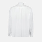 Shirts Plaque Logo Shirt Dolce & Gabbana White Man
