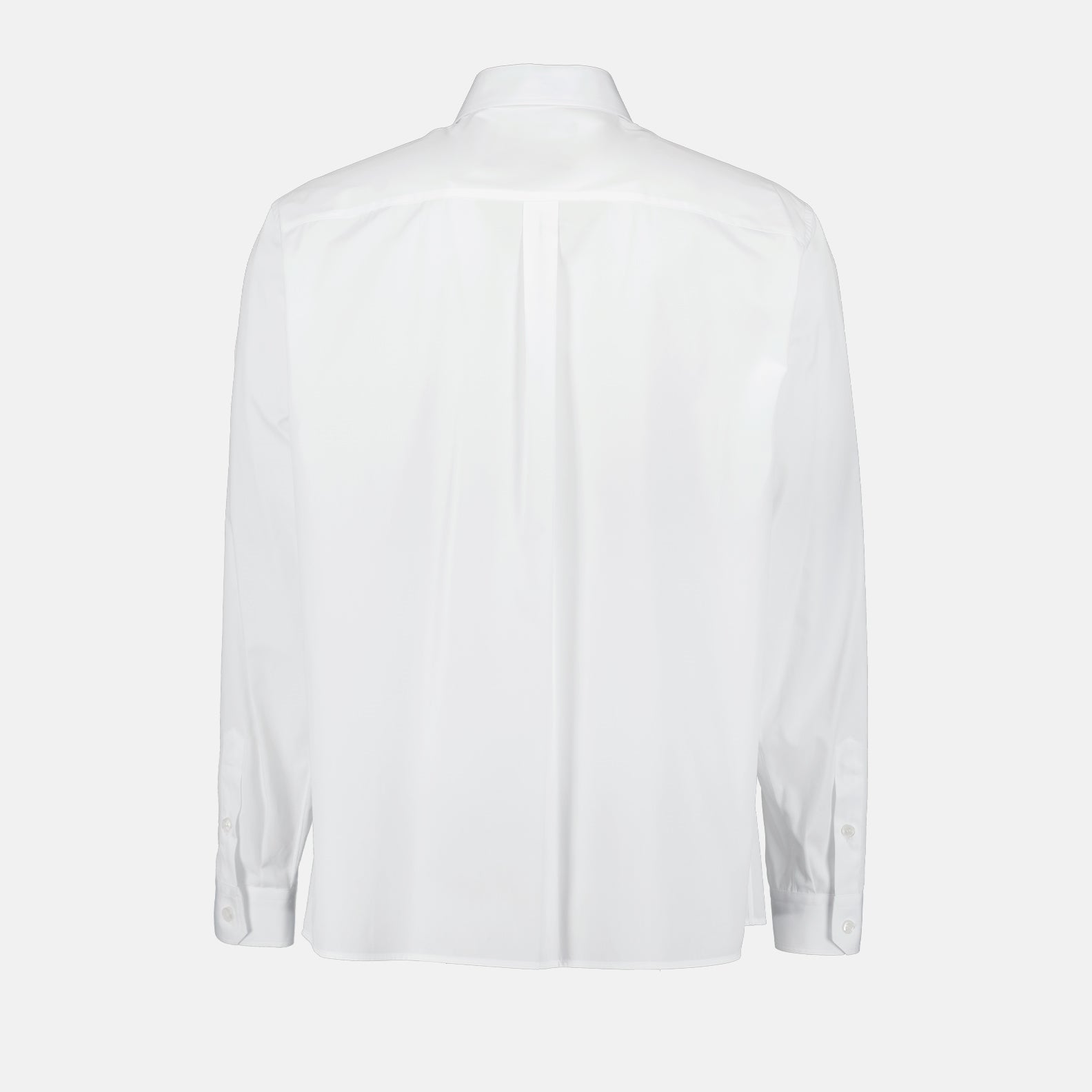 Shirts Plaque Logo Shirt Dolce & Gabbana White Man