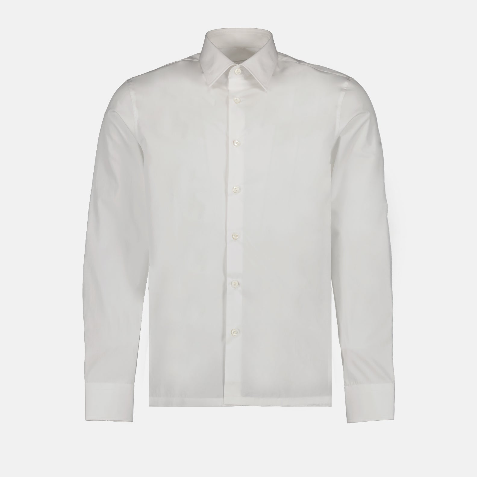 Hemden Chemise en popeline Prada Weiß Homme