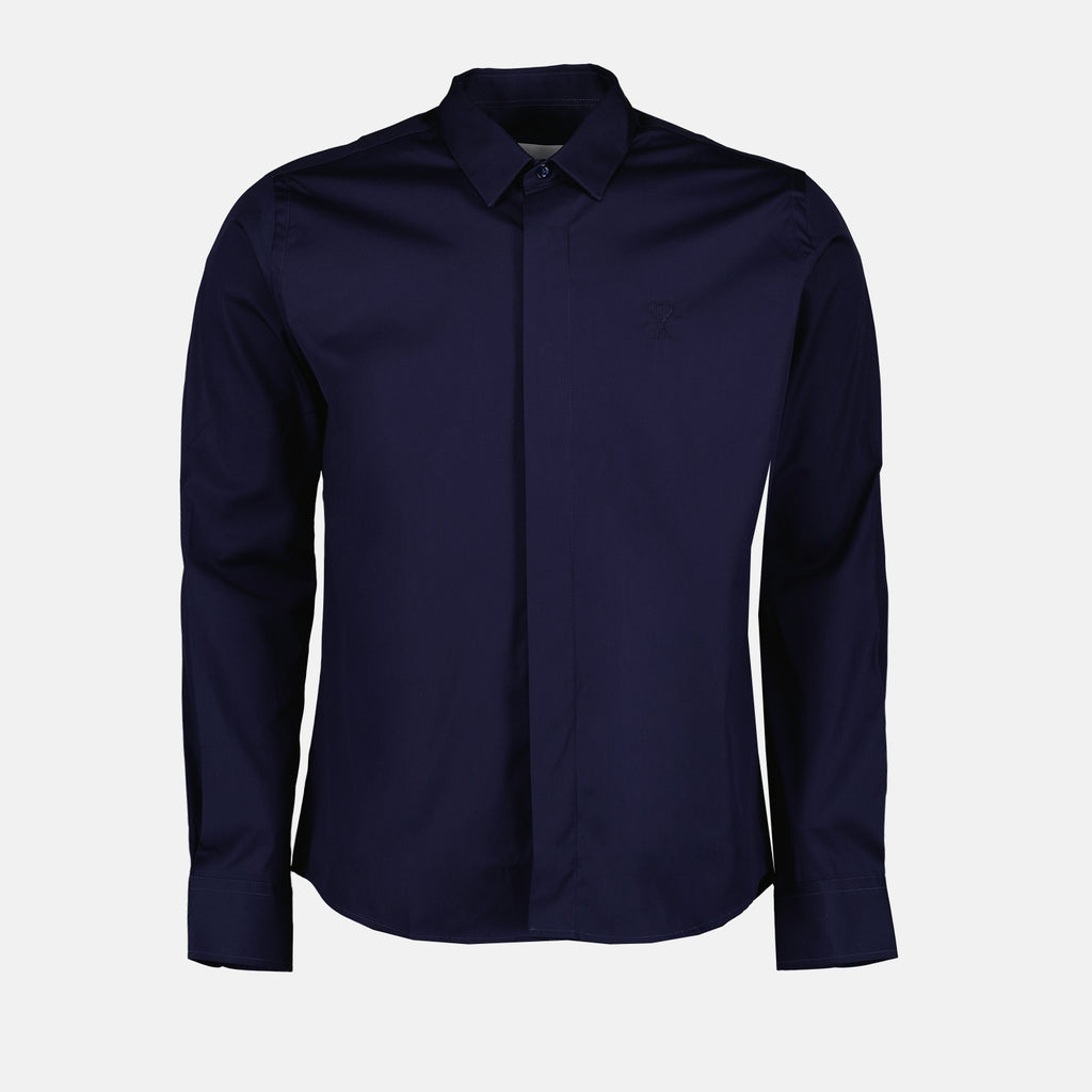 Shirts Heart Friend Shirt Ami PARIS Blue Man