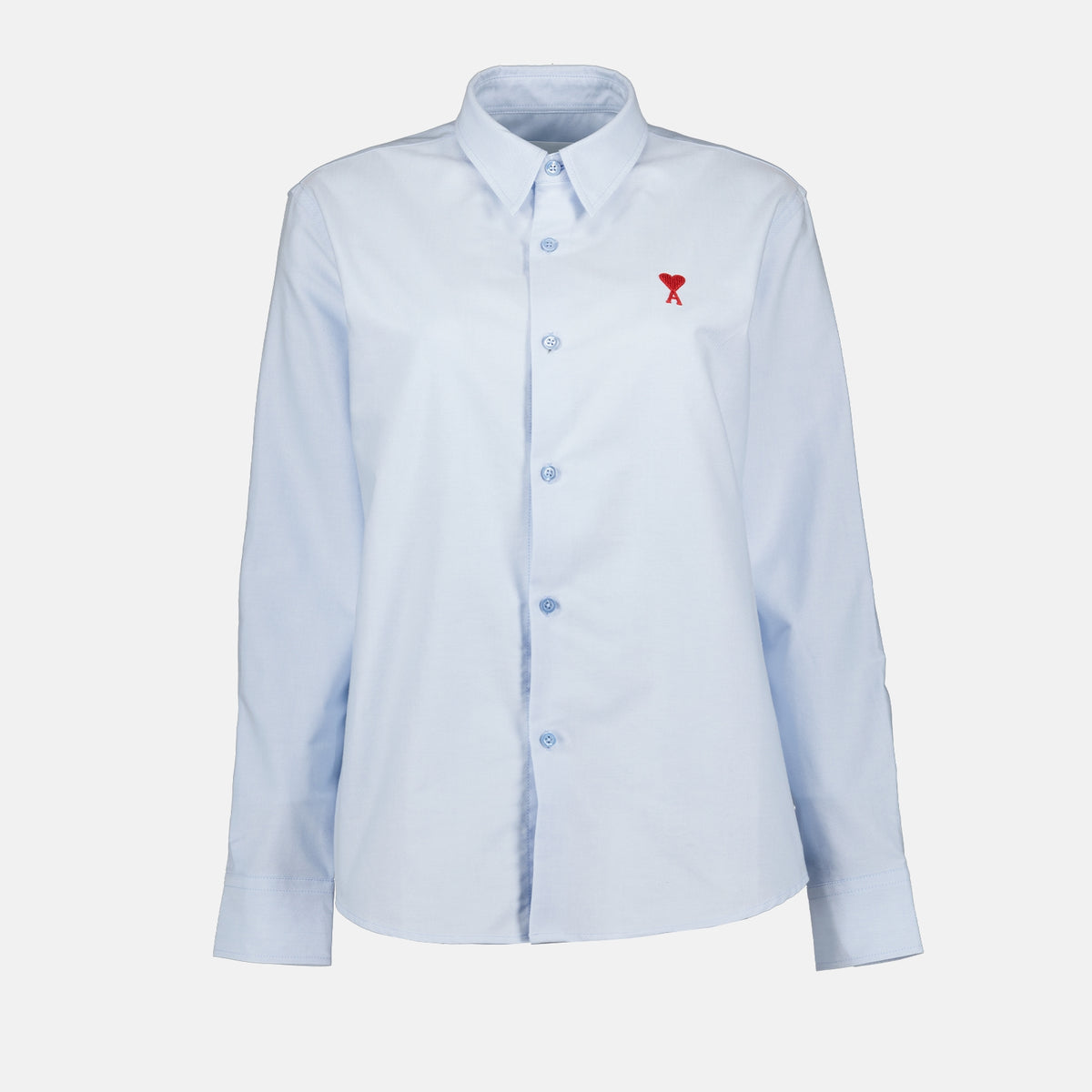 Chemise Blanche Coeurs Rouges Chemise Ami de Coeur rouge AMI Paris - Femme – myCompañero