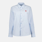 Camicie Chemise Ami de Coeur rouge Ami PARIS Blu Femme
