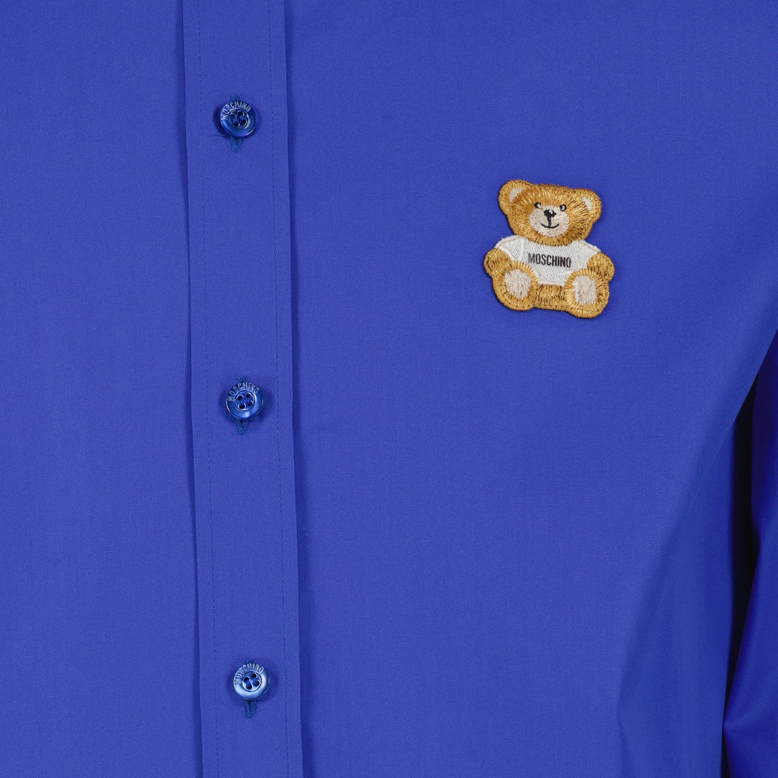 Chemises Chemise Teddy Moschino Bleu Homme