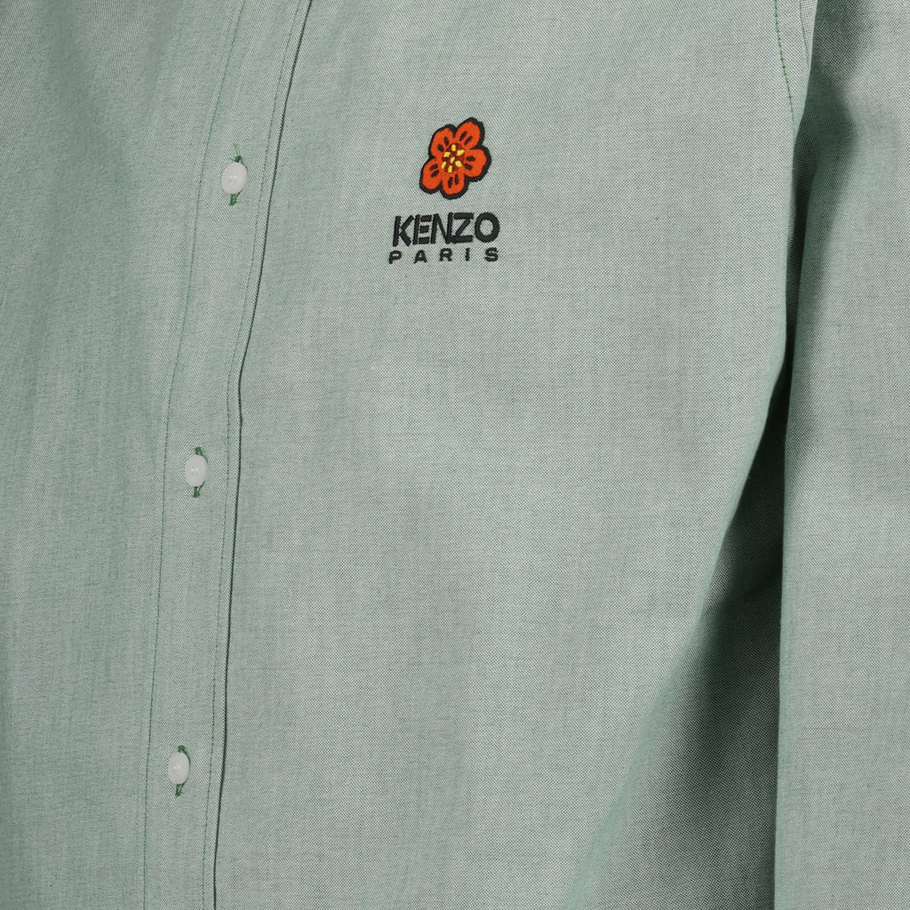 Chemises Chemise Boke Flower Kenzo Vert Homme