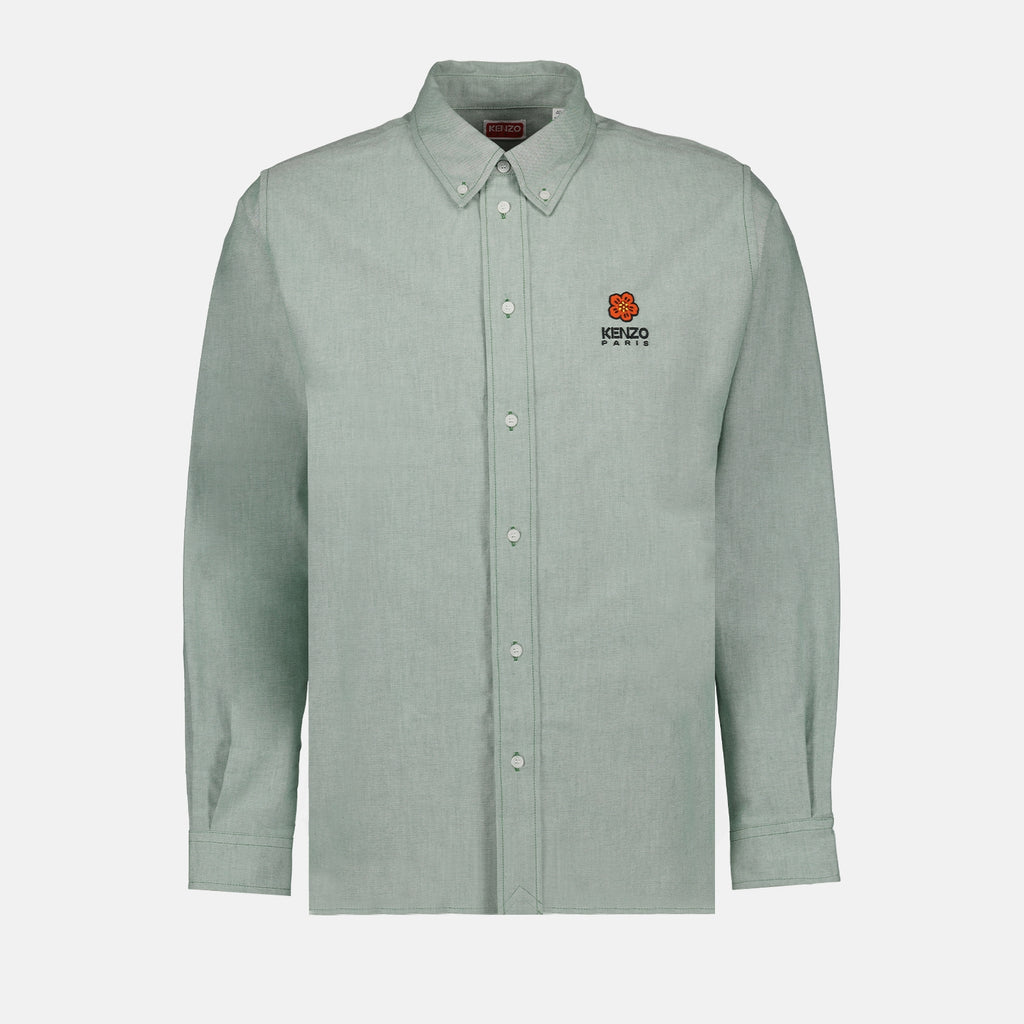 Chemises Chemise Boke Flower Kenzo Vert Homme
