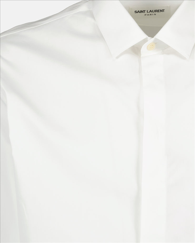 Camisas Chemise classique Saint Laurent Blanco Homme