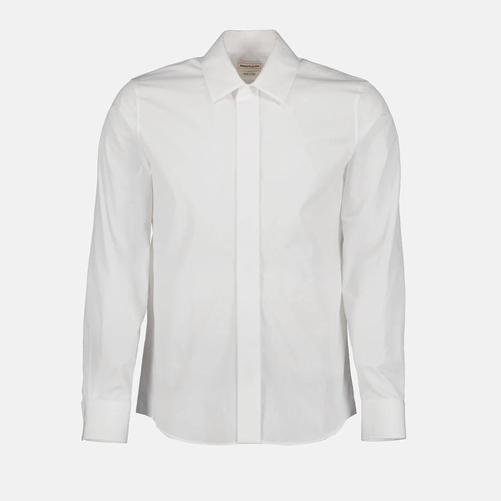 Camicie Camicia classica Alexander McQueen Bianco Homme