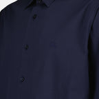Chemise classique bleu marine