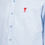 Shirts Button-down collar shirt Ami PARIS Blue Man