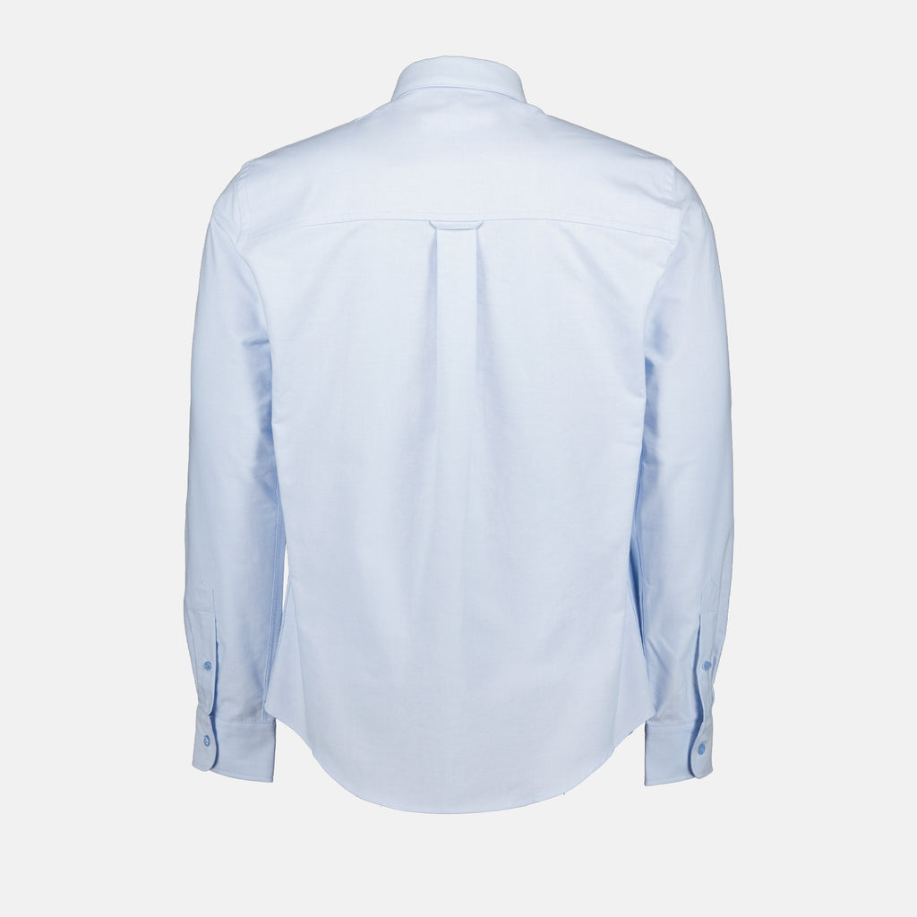 Shirts Button-down collar shirt Ami PARIS Blue Man