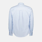 Shirts Button-down collar shirt Ami PARIS Blue Man