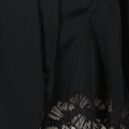 Chemise courte à nœud lavallière