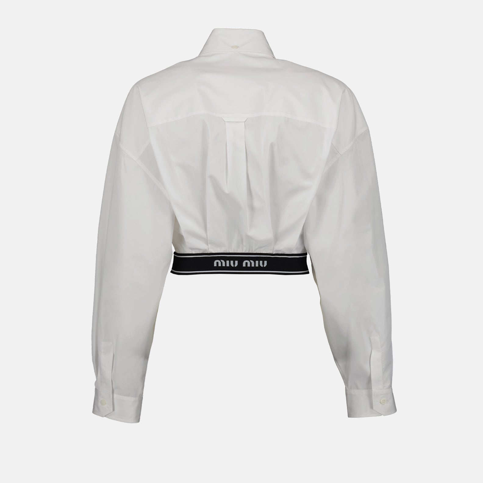 Shirts Cropped shirt Miu Miu White Women