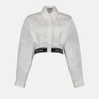 Shirts Cropped shirt Miu Miu White Women