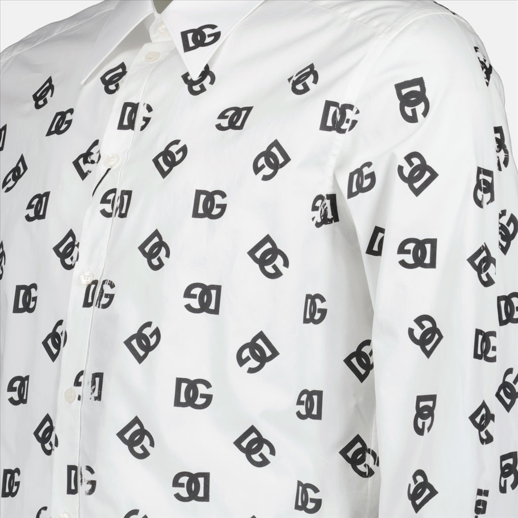シャツ DGシャツ Dolce & Gabbana 白 男
