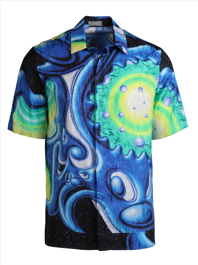 T-shirts Dior and Kenny Scharf shirt Dior Blue Man