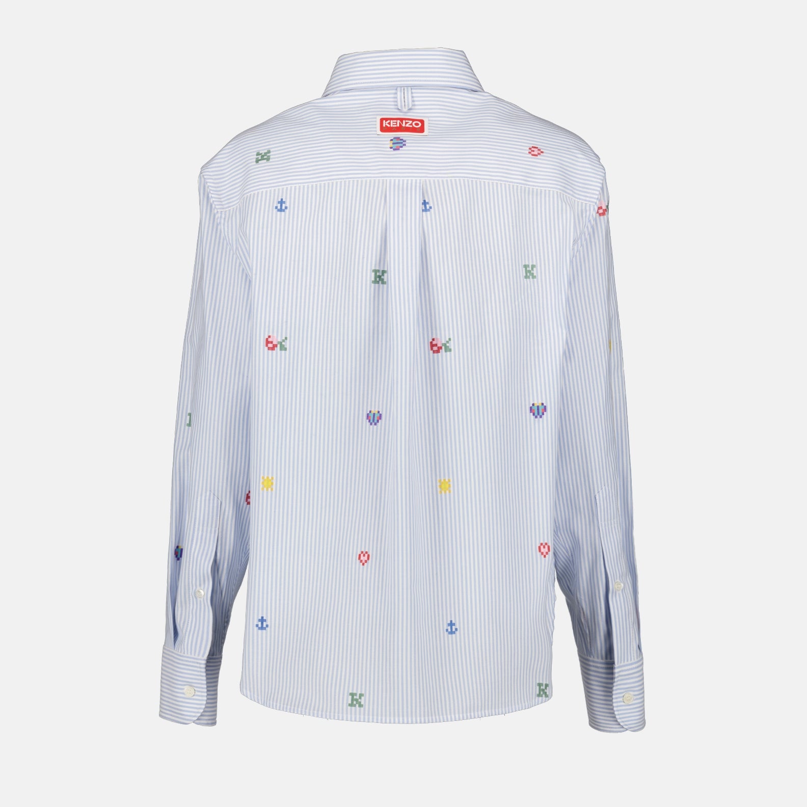 Hemden Chemise Kenzo Pixel Kenzo Blau Femme