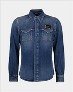 Chemises Chemise en jeans Dolce & Gabbana Bleu Homme