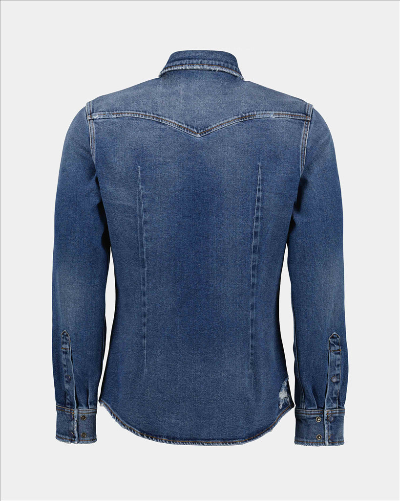 Chemises Chemise en jeans Dolce & Gabbana Bleu Homme