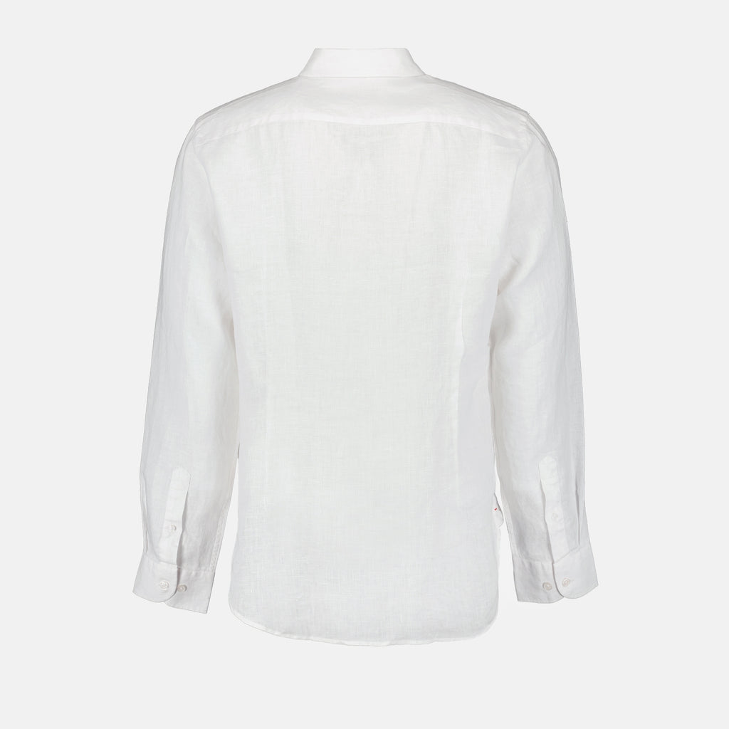 Chemise en lin blanc