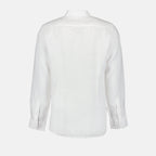 Chemise en lin blanc