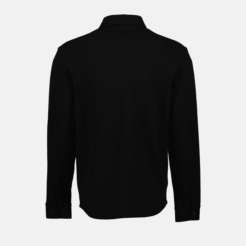 Hemden Baumwoll-Piqué-Hemd Saint Laurent Schwarz Homme