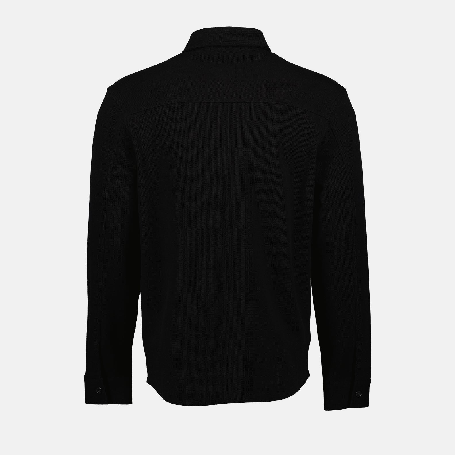 Hemden Baumwoll-Piqué-Hemd Saint Laurent Schwarz Homme