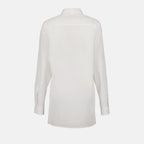 Shirts Poplin shirt Miu Miu White Women