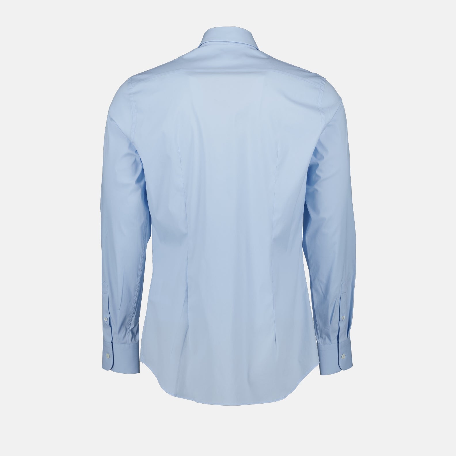 Camicie Camicia in popeline Prada Blu Homme