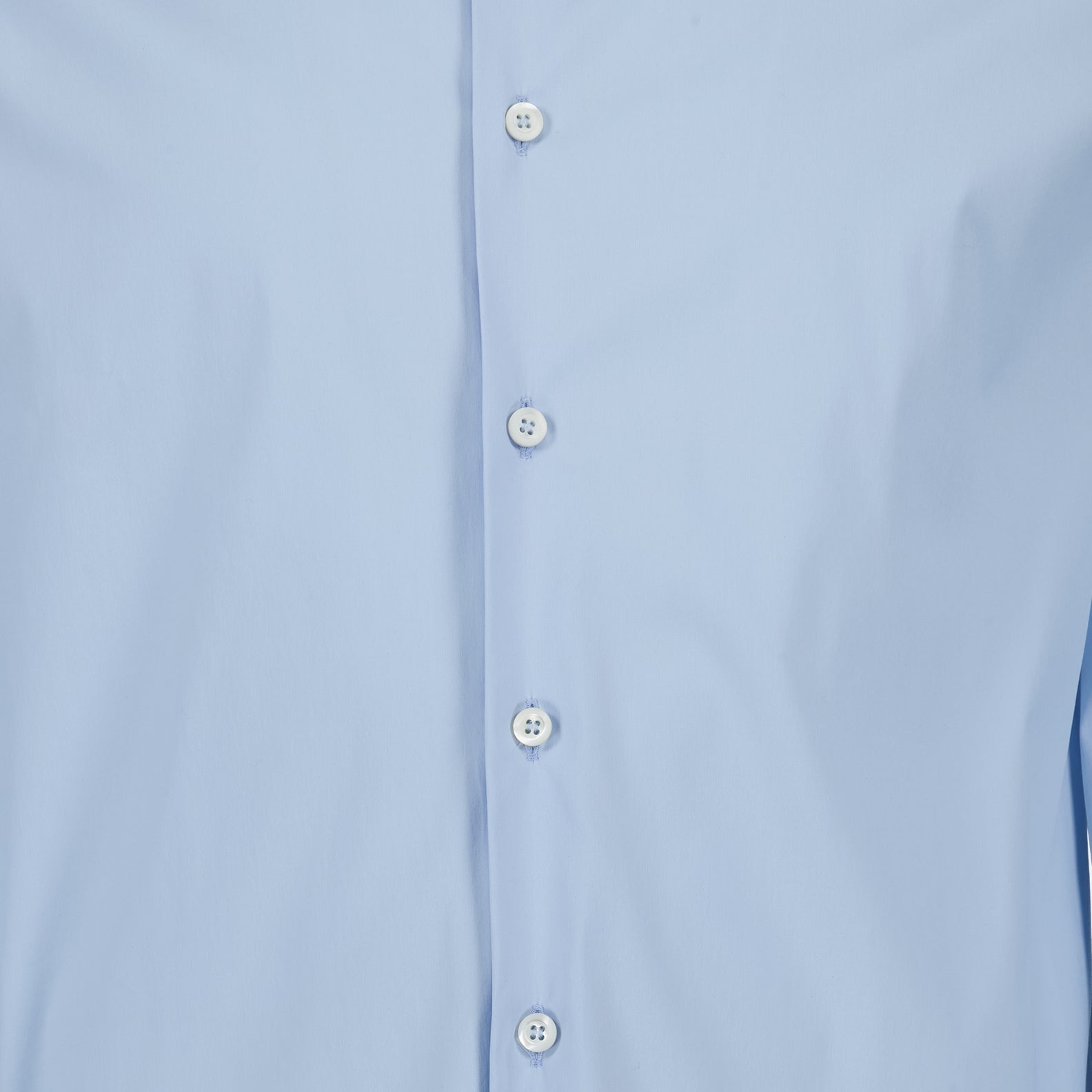 Camicie Camicia in popeline Prada Blu Homme