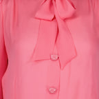 셔츠 Chemise en soie Moschino 분홍색 Femme