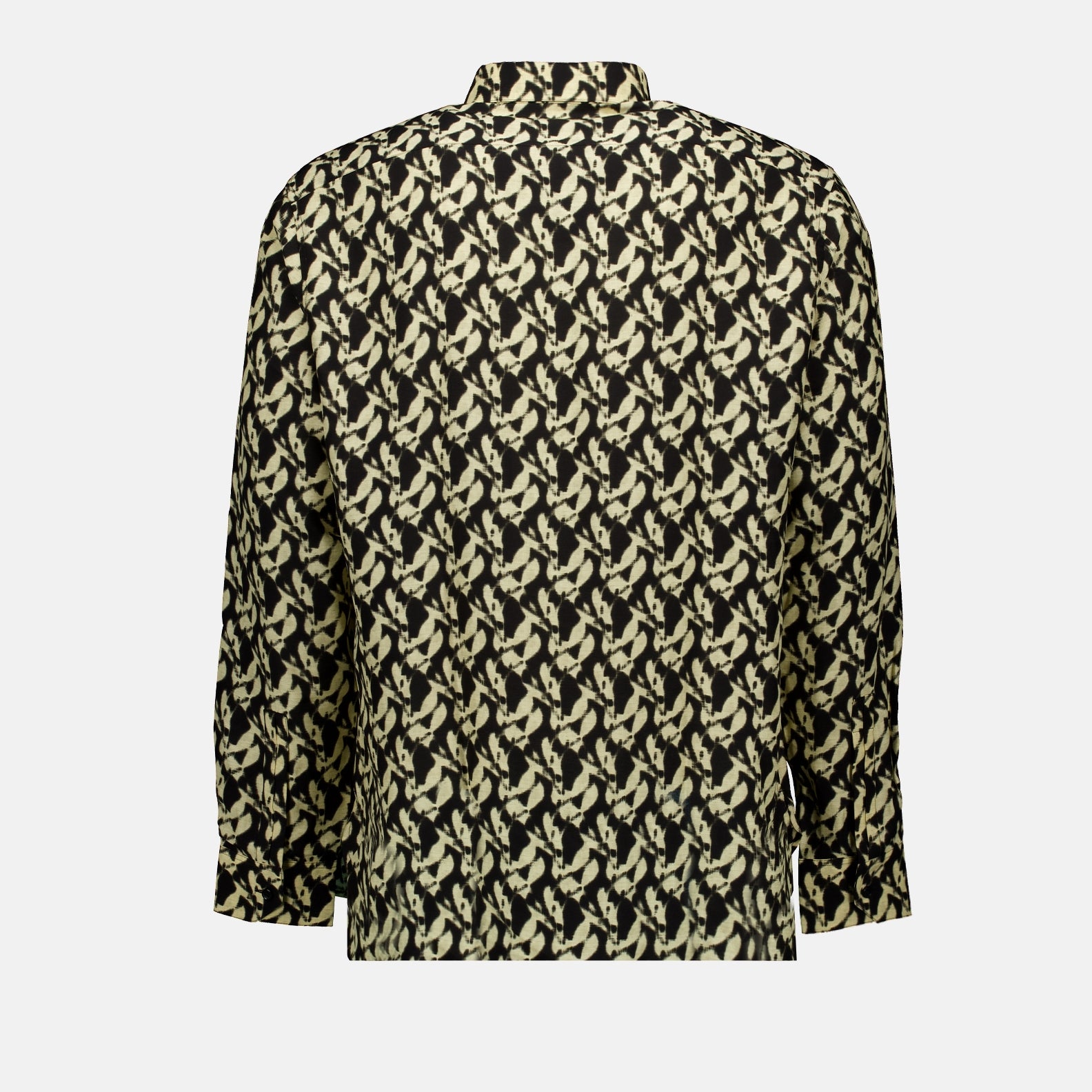 Shirts Patterned Shirt Saint Laurent Black Man